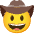 Cowboy Hat Face Emoji from Noto Emoji Set