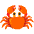 Crab Emoji from Noto Emoji Set