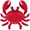 Crab Emoji from Twemoji Set