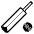 Cricket Game Emoji from EmojiTwo Black Set