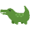 Crocodile Emoji from Twemoji Emoji Set