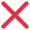 Cross Mark Emoji from Twemoji Set