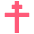Cross Of Lorraine Emoji from EmojiTwo Colors Set