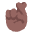 Crossed Fingers Flat Medium Dark Emoji from Fluent Emoji Flat Set