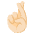 Crossed Fingers Light Skin Tone Emoji from Noto Emoji Set
