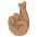Crossed Fingers Medium Skin Tone Emoji from Noto Emoji Set