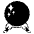 Crystal Ball Emoji from EmojiTwo Black Set