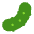 Cucumber Flat Emoji from Fluent Emoji Flat Set