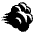 Dashing Away Emoji from EmojiTwo Black Set
