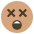 Deadpan Emoji Emoji from EmojiTwo Colors Set