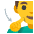 Deaf Man Emoji from Noto Emoji Set