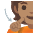 Deaf Person Medium Skin Tone Emoji from Noto Emoji Set