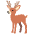 Deer Emoji from Noto Emoji Set