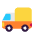 Delivery Truck Flat Emoji from Fluent Emoji Flat Set