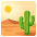 Desert Emoji from Noto Emoji Set