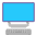 Desktop Computer Flat Emoji from Fluent Emoji Flat Set