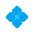Diamond With A Dot Flat Emoji from Fluent Emoji Flat Set