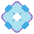 Diamond With A Dot Emoji from EmojiTwo Colors Set