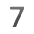 Digit Seven Emoji from Noto Emoji Set