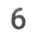 Digit Six Emoji from Noto Emoji Set