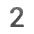 Digit Two Emoji from Noto Emoji Set