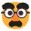 Disguised Face Flat Emoji from Fluent Emoji Flat Set