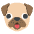 Dog Face Emoji from EmojiTwo Colors Set