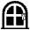 Door Emoji from EmojiTwo Black Set
