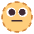 Dotted Line Face Flat Emoji from Fluent Emoji Flat Set