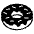 Doughnut Emoji from EmojiTwo Black Set