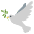 Dove Emoji from EmojiTwo Colors Set