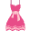 Dress Emoji from EmojiTwo Colors Set