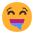 Drooling Face Flat Emoji from Fluent Emoji Flat Set