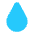 Droplet Flat Emoji from Fluent Emoji Flat Set