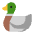 Duck Flat Emoji from Fluent Emoji Flat Set