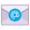 E Mail Flat Emoji from Fluent Emoji Flat Set