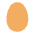 Egg Flat Emoji from Fluent Emoji Flat Set