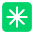 Eight Spoked Asterisk Flat Emoji from Fluent Emoji Flat Set