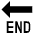 End Arrow Emoji from EmojiTwo Black Set