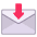 Envelope With Arrow Flat Emoji from Fluent Emoji Flat Set