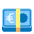Euro Banknote Flat Emoji from Fluent Emoji Flat Set