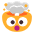 Exploding Head Flat Emoji from Fluent Emoji Flat Set