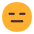 Expressionless Face Flat Emoji from Fluent Emoji Flat Set