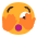 Face With Peeking Eye Flat Emoji from Fluent Emoji Flat Set