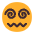 Face With Spiral Eyes Flat Emoji from Fluent Emoji Flat Set