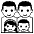 Family Manmangirlboy Emoji from EmojiTwo Black Set