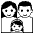 Family Manwomangirl Emoji from EmojiTwo Black Set