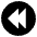 Fast Reverse Button Emoji from EmojiTwo Black Set