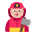 Firefighter Flat Medium Light Emoji from Fluent Emoji Flat Set