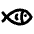 Fish Line Icon from Majesticons Line Set